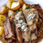 Braised Beef with Blue Cheese Sauce – Easy Dinner Ideas