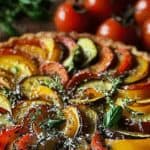 Tarte Courgette Tomate