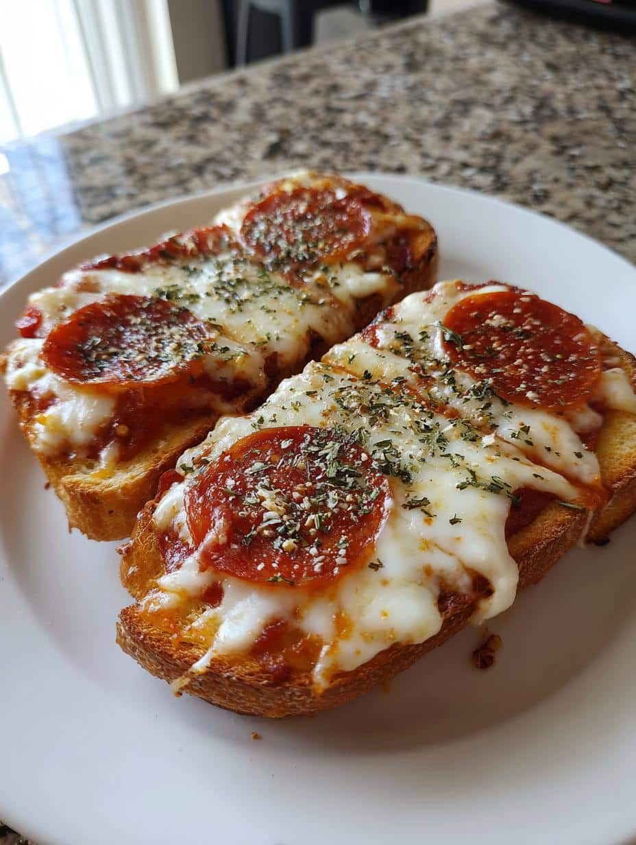 Air Fryer Pizza Toast - detail 2