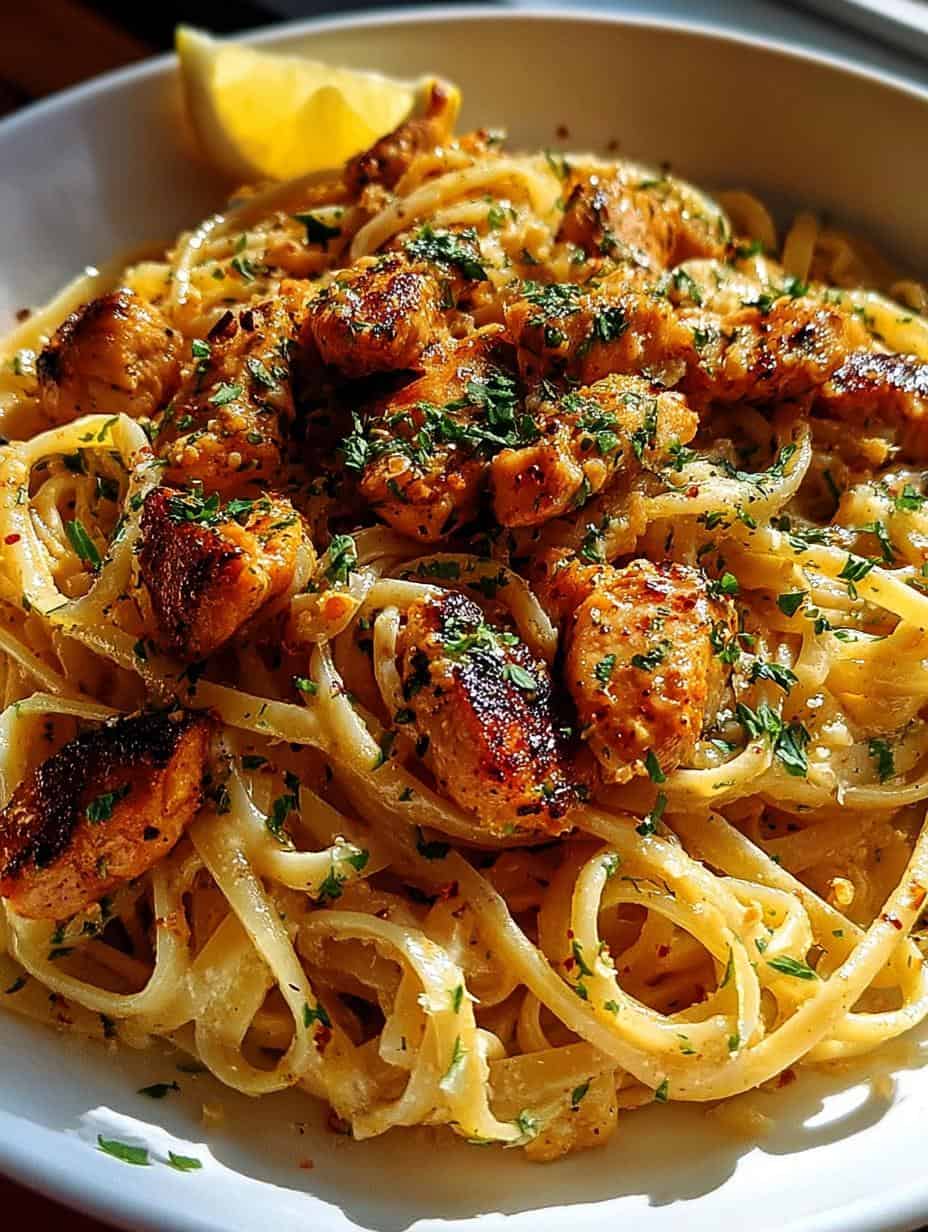 Cowboy Butter Chicken Linguine - detail 2