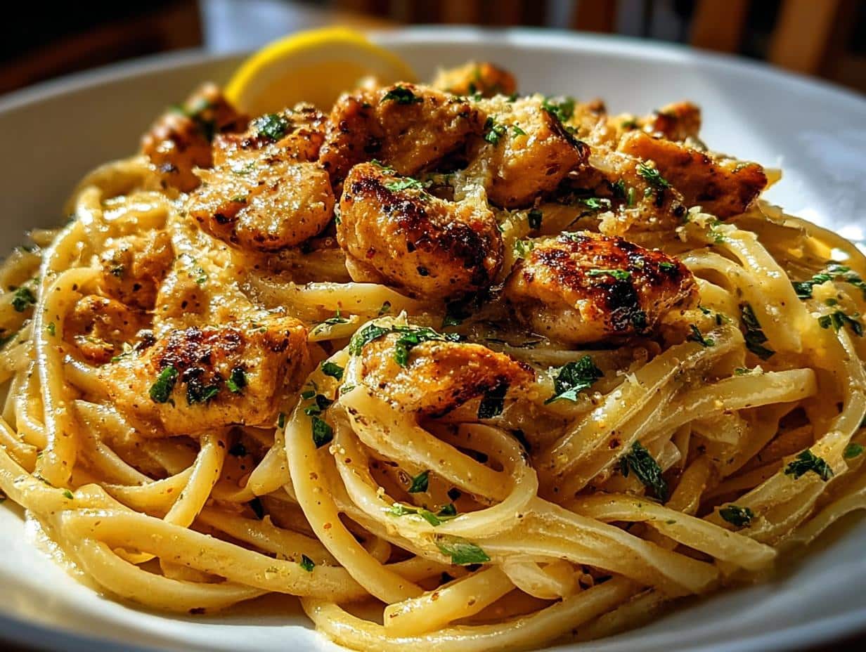 Cowboy Butter Chicken Linguine