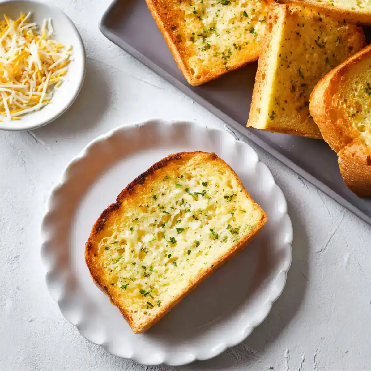 Frozen Garlic Bread in Air Fryer
