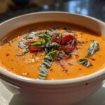 Roasted Red Pepper Gouda Soup - Creamy Bliss 4 roasted red pepper gouda soup