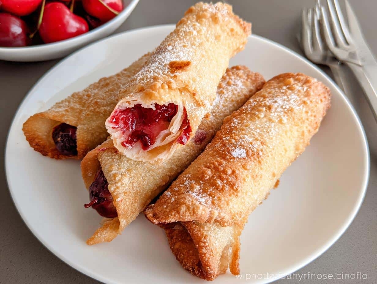Air Fryer Cherry Pie Taquitos - detail 1