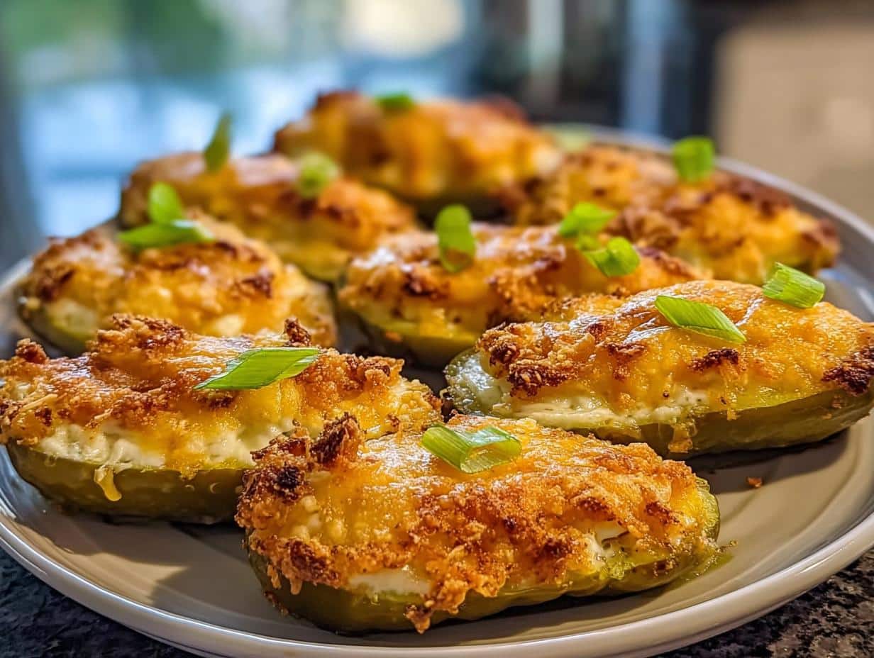 Air Fryer Stuffed Pickles - detail 1