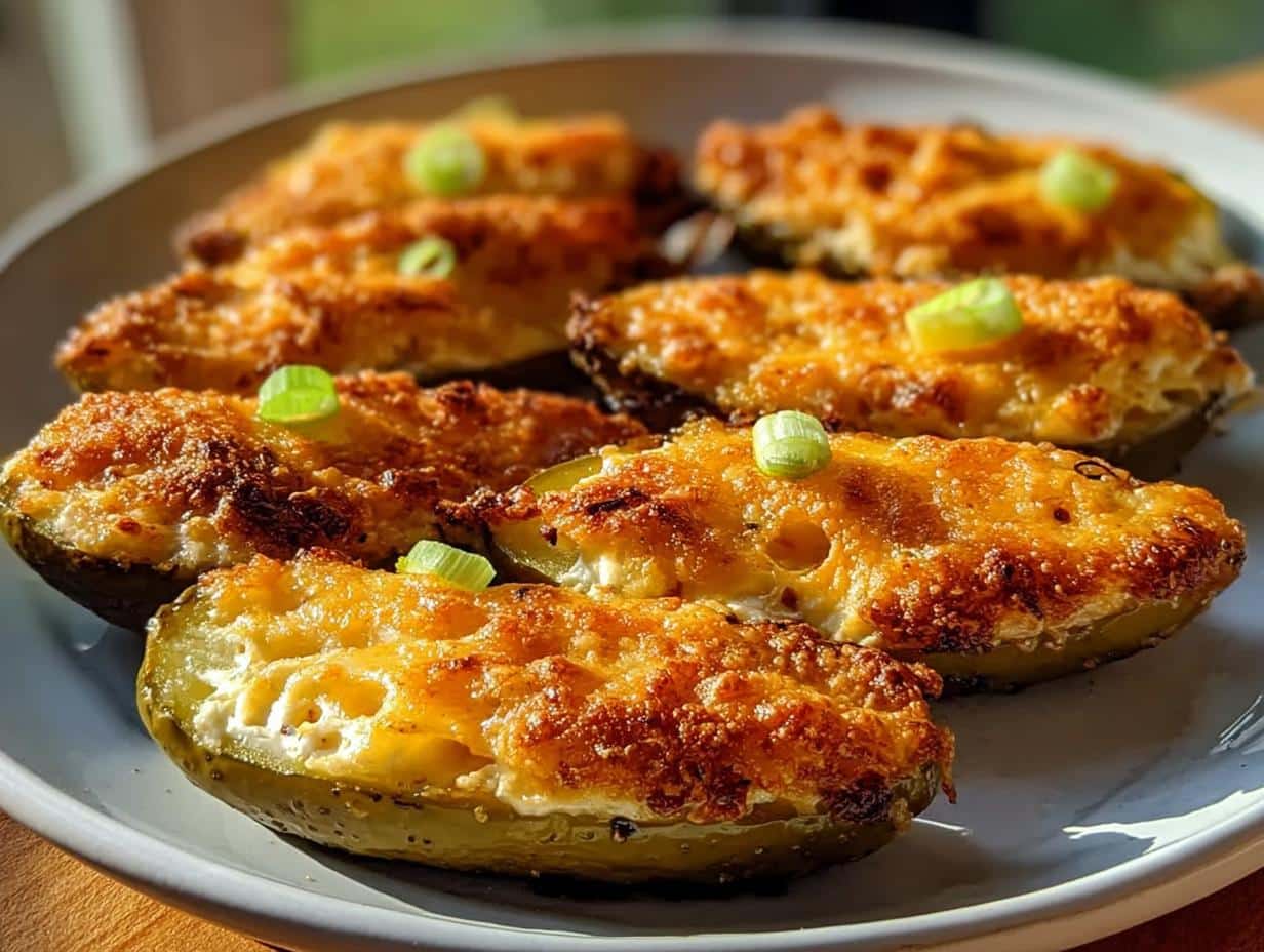 Air Fryer Stuffed Pickles - detail 2