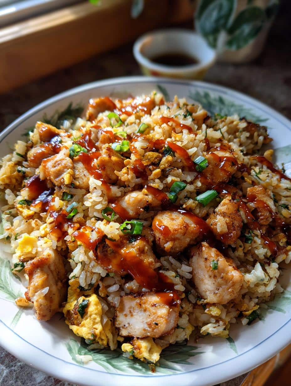 BBQ Chicken Fried Rice - detail 2