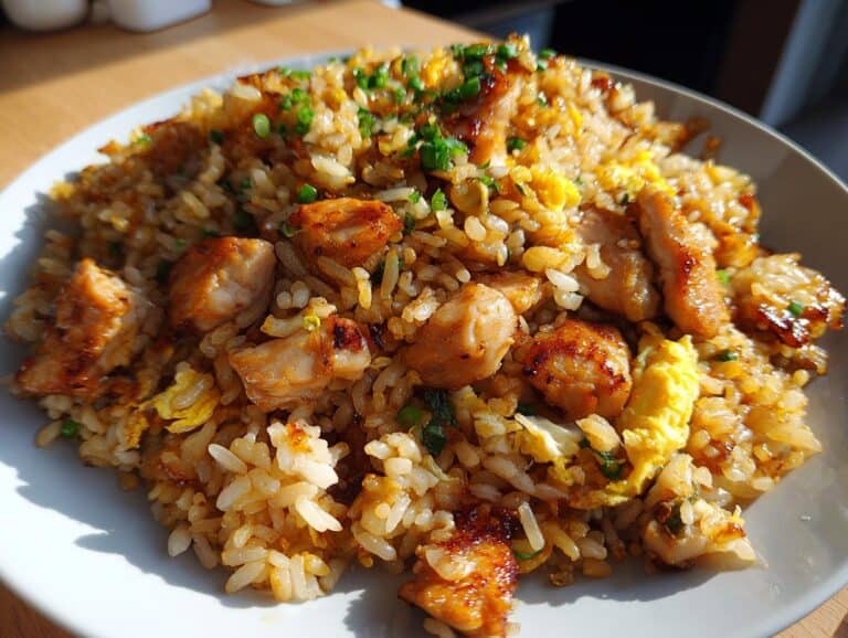 BBQ Chicken Fried Rice
