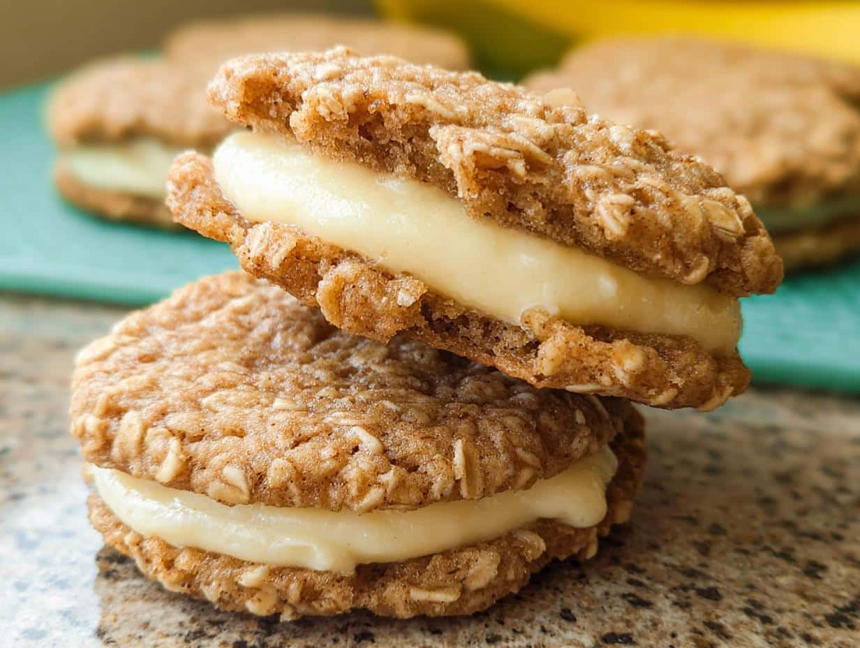 Banana Oatmeal Cream Pies - detail 1