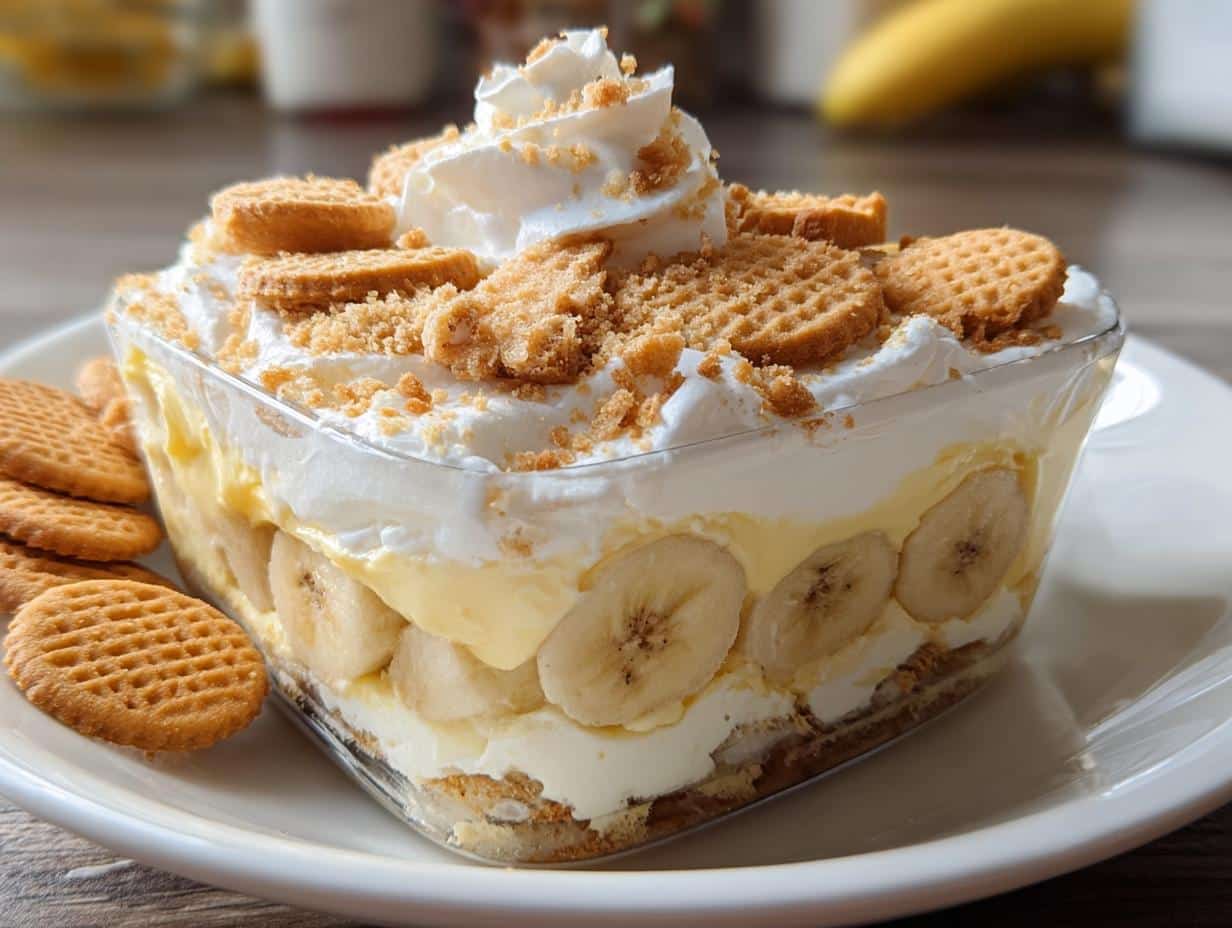 Banana Pudding Cheesecake Lasagna: Amazing Treat - Banana Pudding Cheesecake Lasagna - additional detail