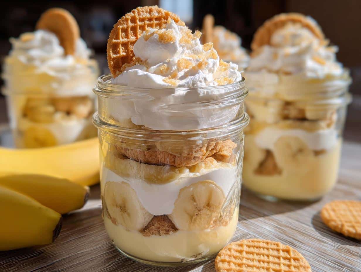Banana Pudding Jars: A Glorious Treat - Banana Pudding Jars - additional detail