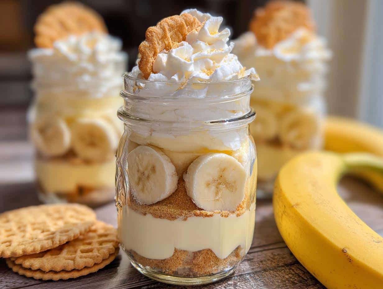 Banana Pudding Jars: A Glorious Treat - Banana Pudding Jars - additional detail