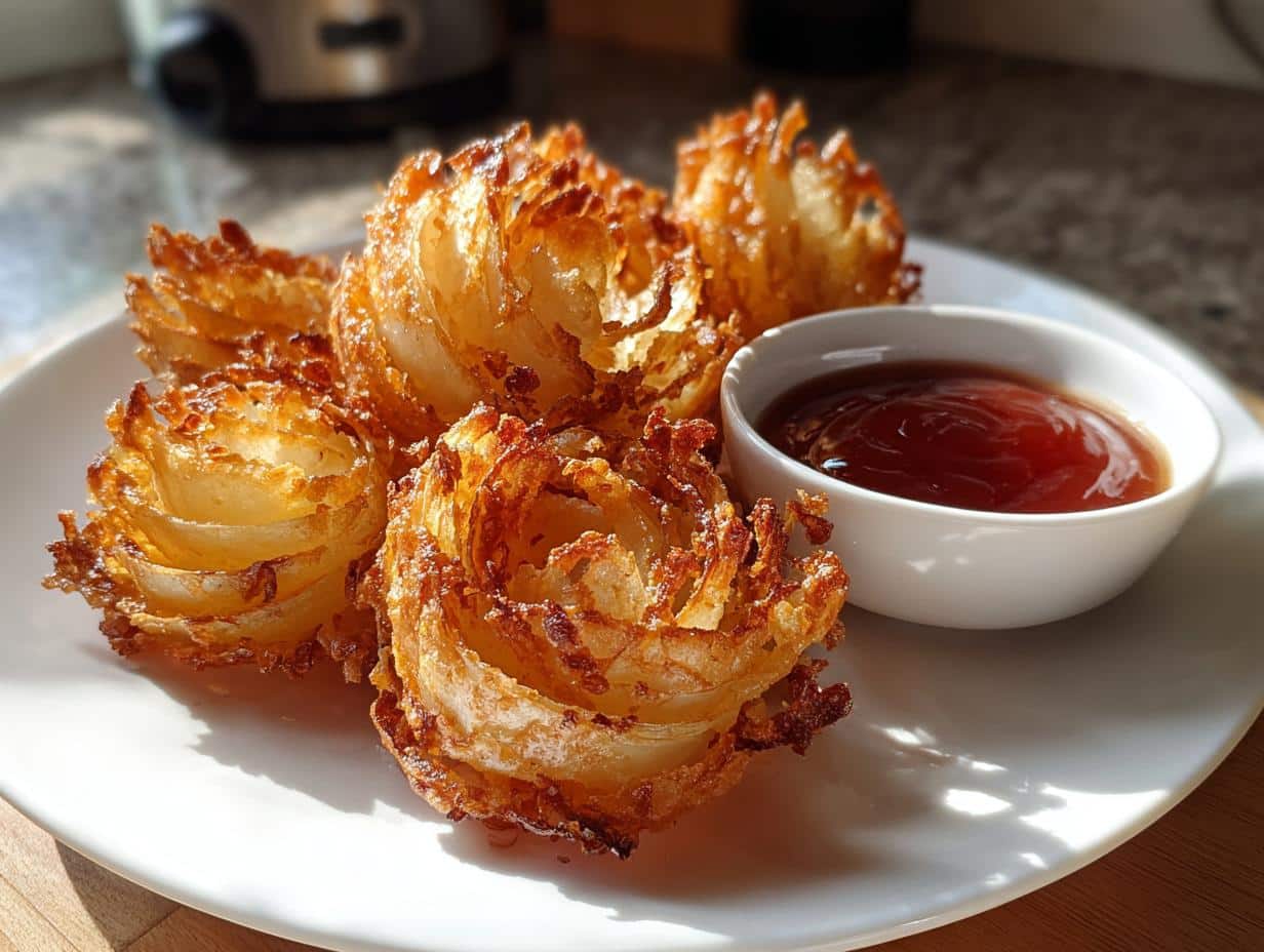 Bite-Sized Blooming Onions