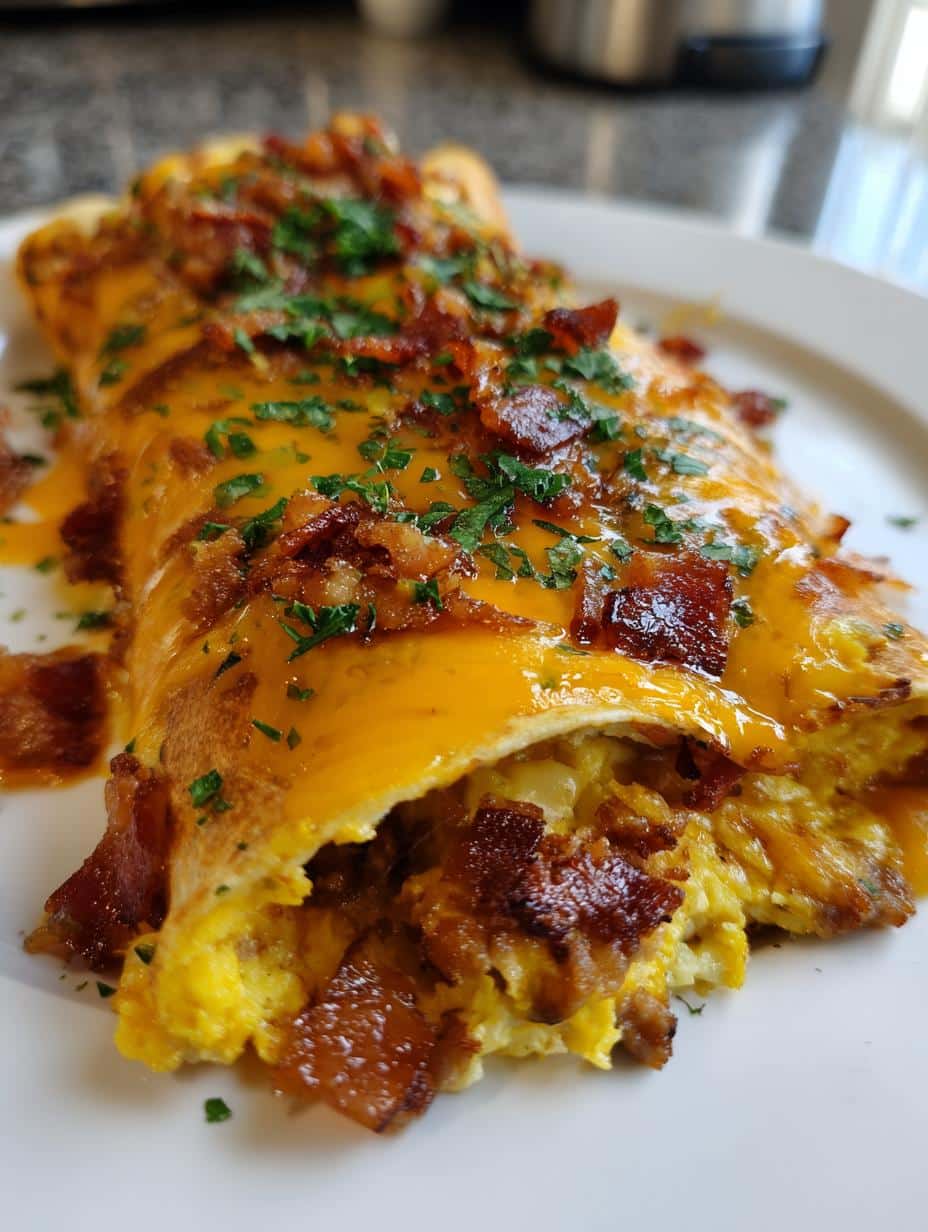 Incredible homemade Breakfast Enchiladas