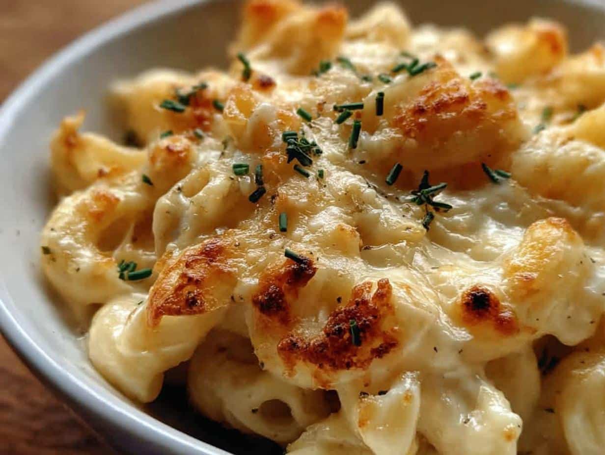 Brie Mac and Cheese - detail 2