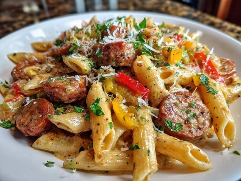 Cajun Sausage Pasta
