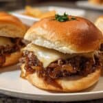 Caramelized Onion Swiss Beef: 1 Gourmet Slider 6 Caramelized Onion Swiss Beef