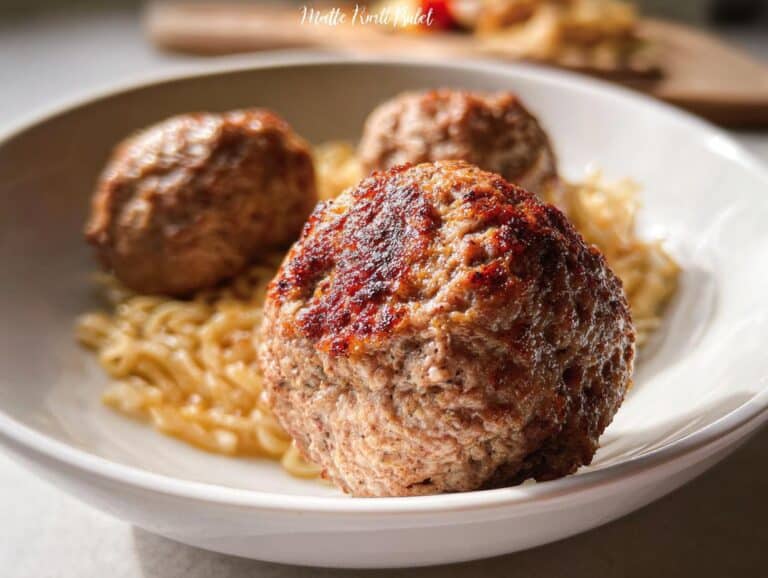 Cheese Stuffed Meatballs