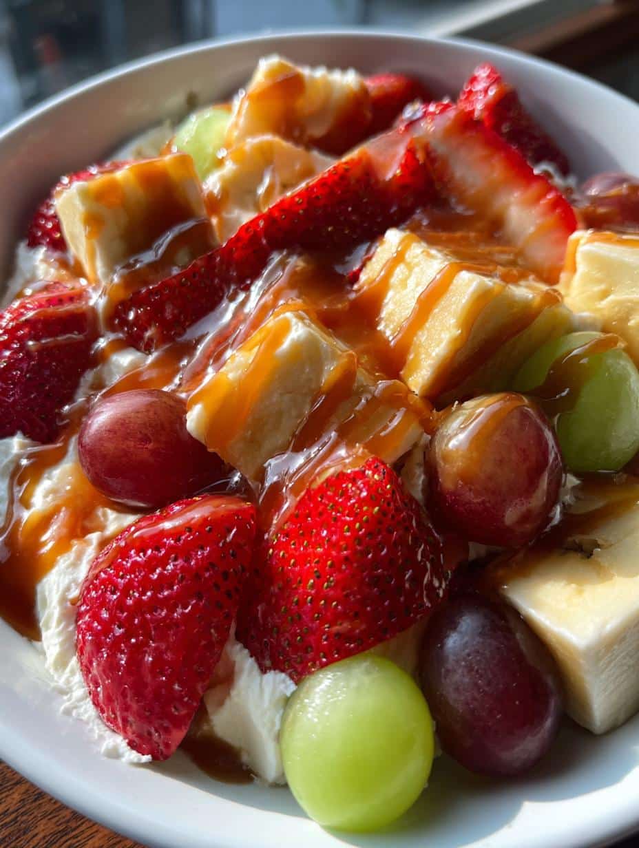 Cheesecake Fruit Salad - detail 2