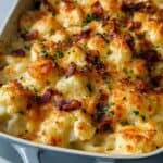 Cheesy Cauliflower Bake: 15-Min Prep Comfort 6 Cheesy Cauliflower Bake