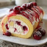 Heavenly Cherry Cheesecake Cake Roll Recipe 4 Cherry Cheesecake Cake Roll
