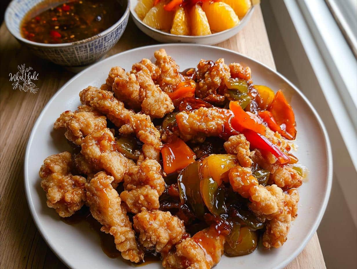 Chicken Tangsuyuk: Amazing Crispy Korean Chicken - Crispy fried chicken pieces ready for sauce