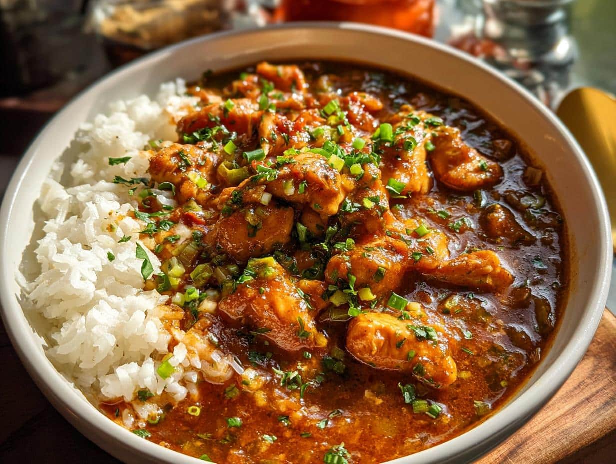 Chicken Étouffée - detail 2