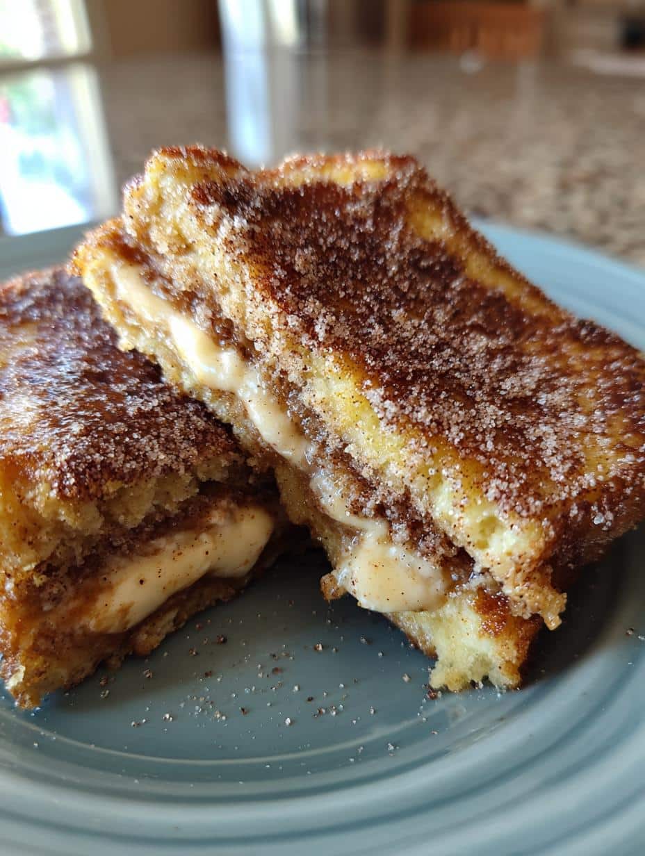 Churro Stuffed French Toast with Cinnamon Sugar - detail 1