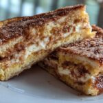 Heavenly Churro Stuffed French Toast with 4 Secrets 6 Churro Stuffed French Toast with Cinnamon Sugar
