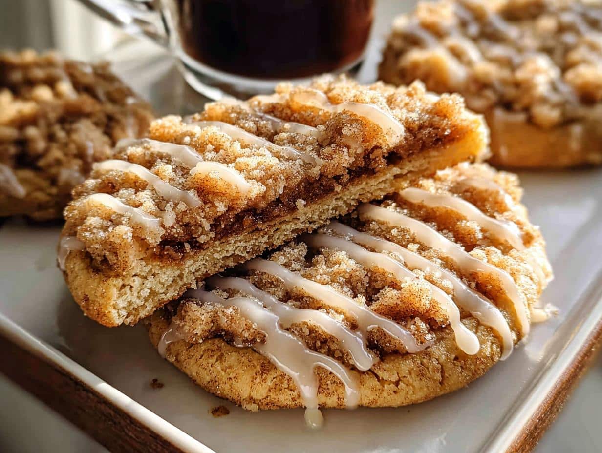 Cinnamon Coffee Cake Cookies - detail 1