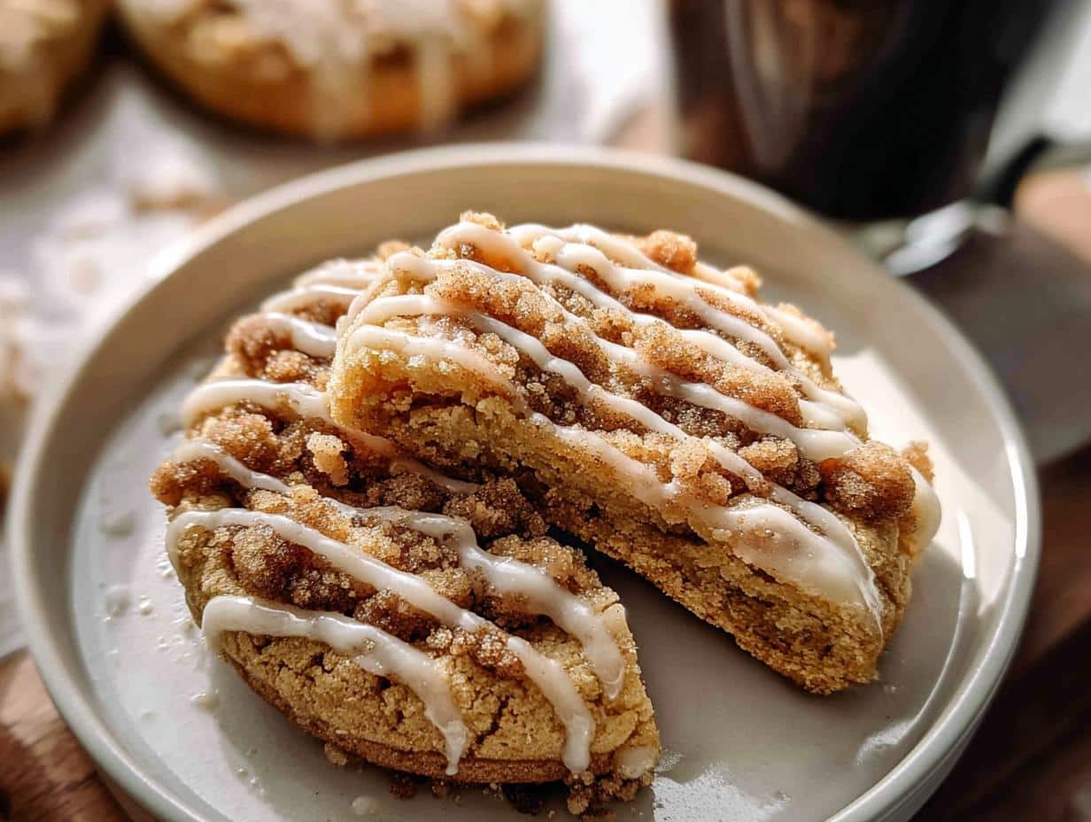 Cinnamon Coffee Cake Cookies - detail 2