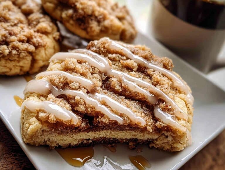 Cinnamon Coffee Cake Cookies