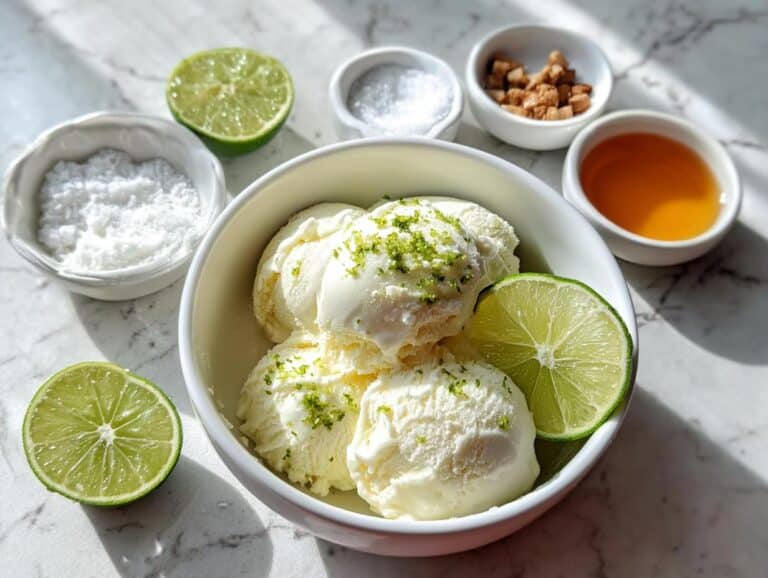 Coconut Lime Ice Cream