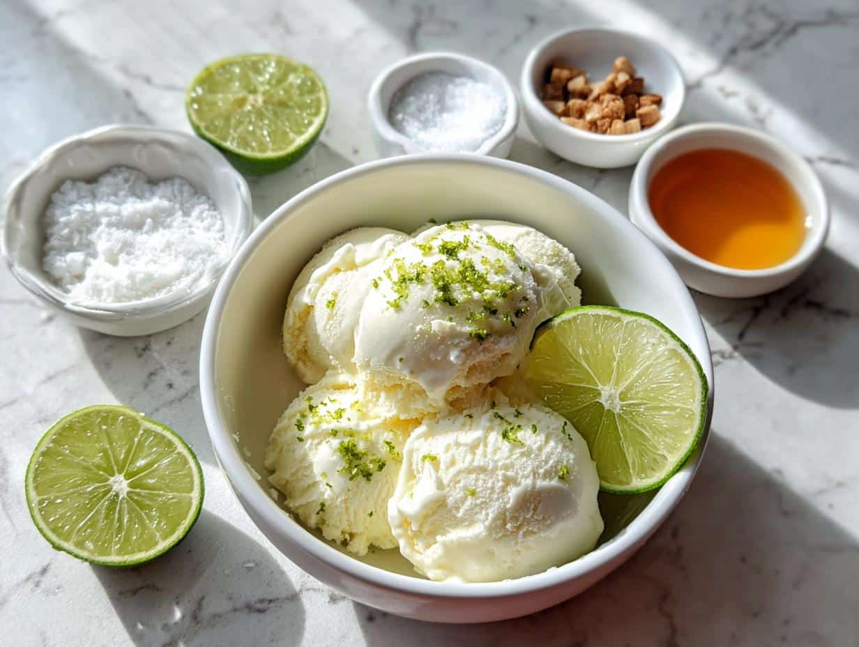 Coconut Lime Ice Cream