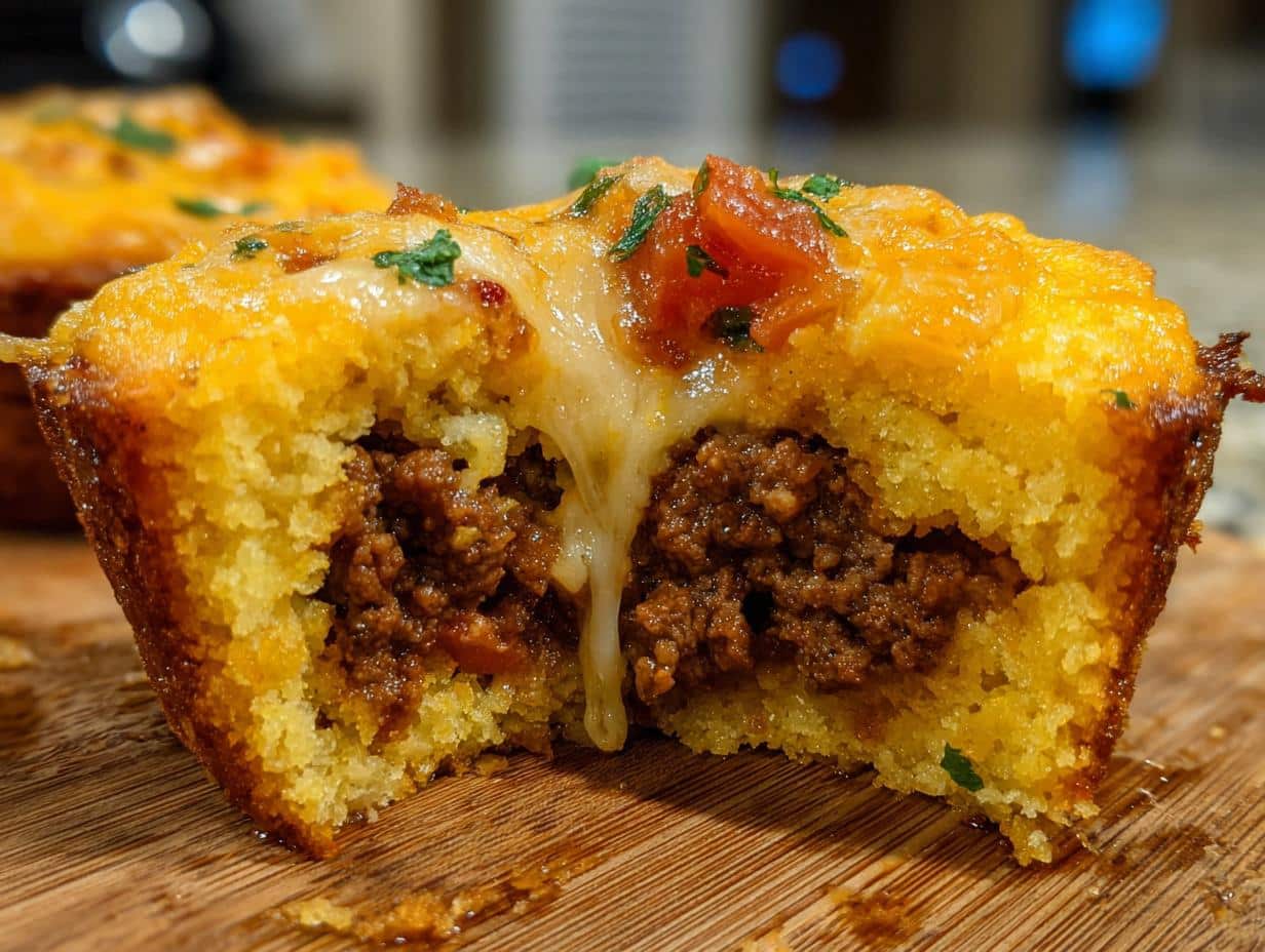 Cornbread Taco Muffins