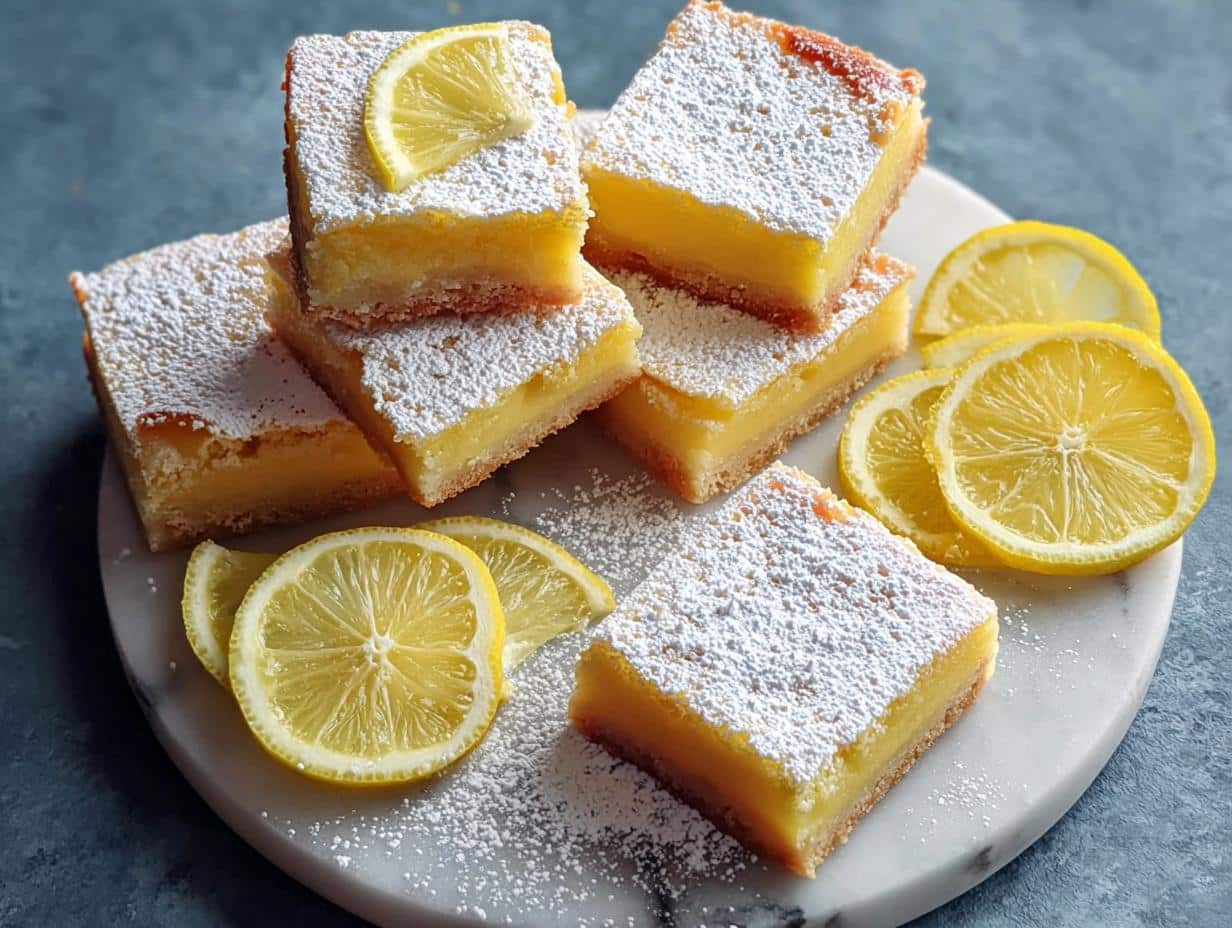 Cream Cheese Lemon Bars - detail 1