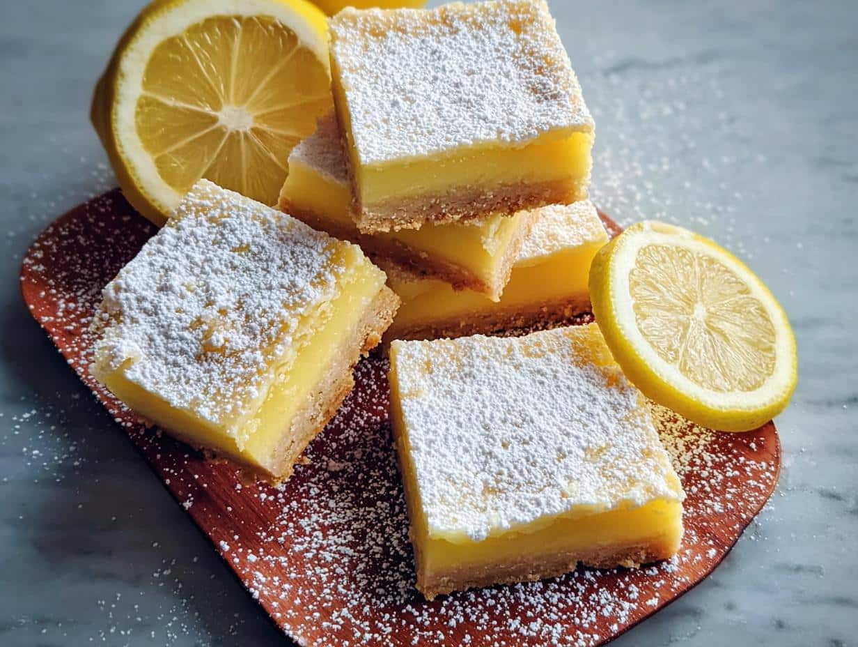 Cream Cheese Lemon Bars - detail 2