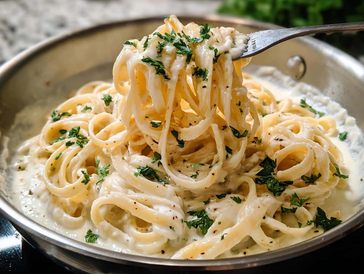 Creamy Garlic Parmesan Sauce - detail 1