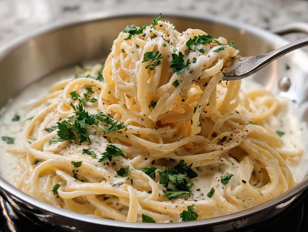 Creamy Garlic Parmesan Sauce - detail 2