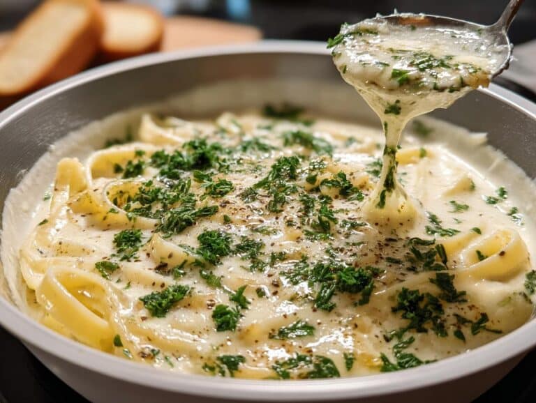 Creamy Garlic Parmesan Sauce