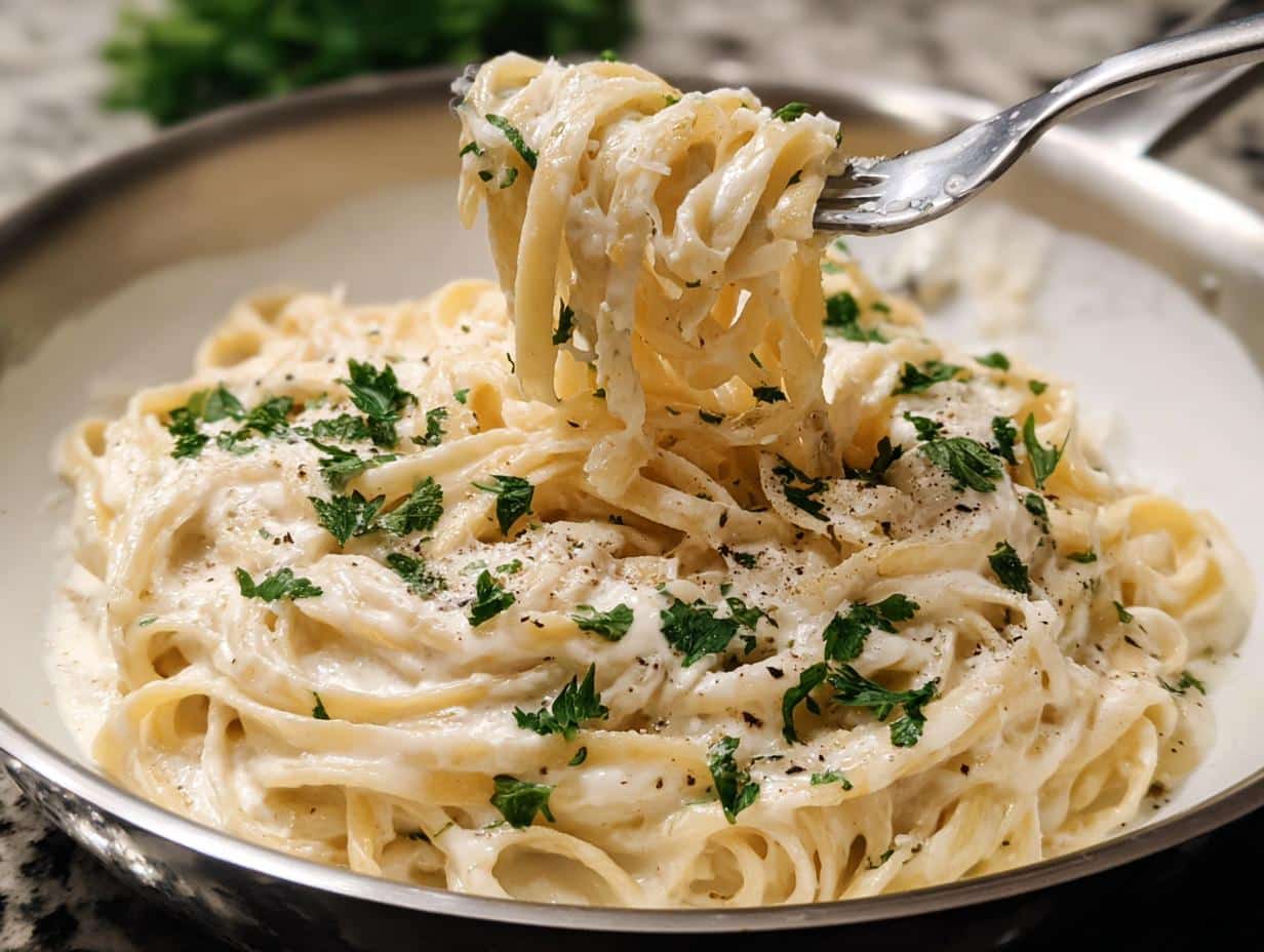 Creamy Garlic Parmesan Sauce