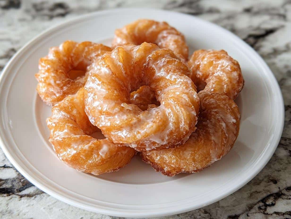 French Cruller Donuts - detail 1
