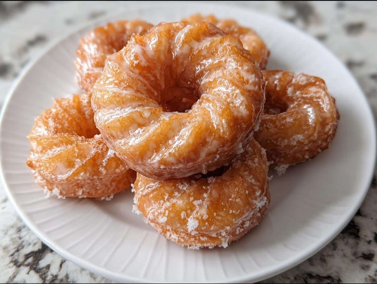French Cruller Donuts - detail 2