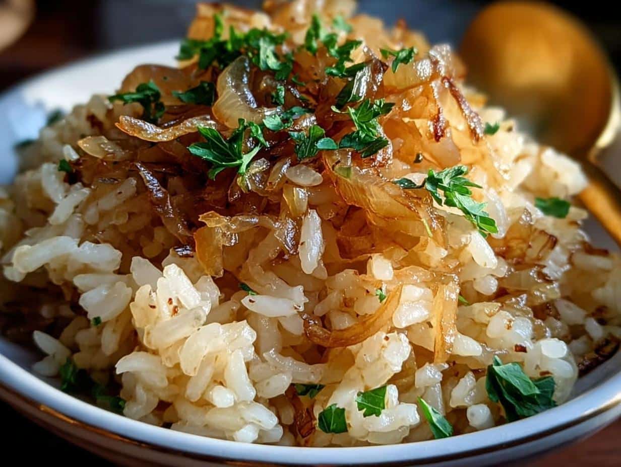 French Onion Buttered Rice