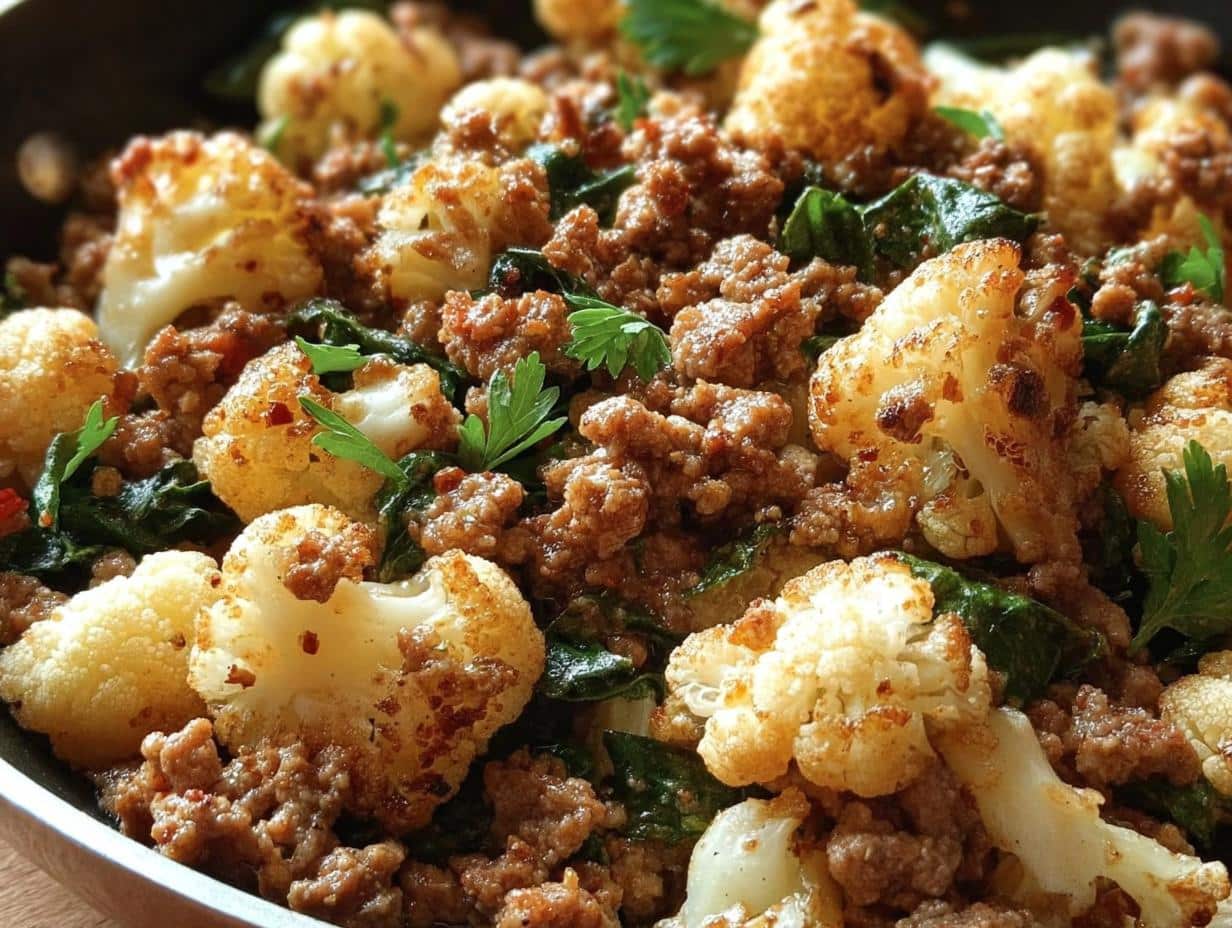 Garlic Butter Ground Turkey