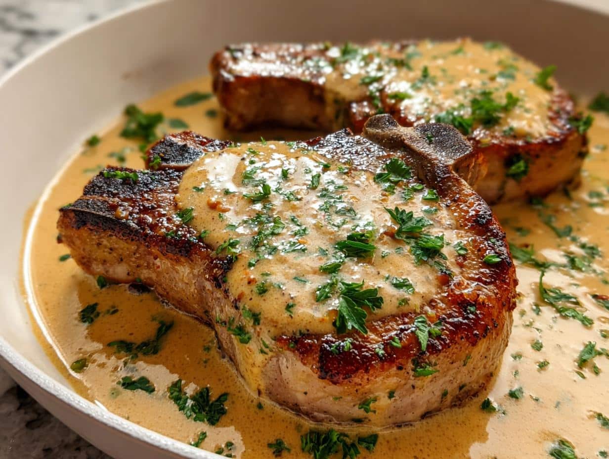 Garlic Parmesan Pork Chops: 35 Min Tender Meal - Garlic Parmesan Pork Chops - additional detail