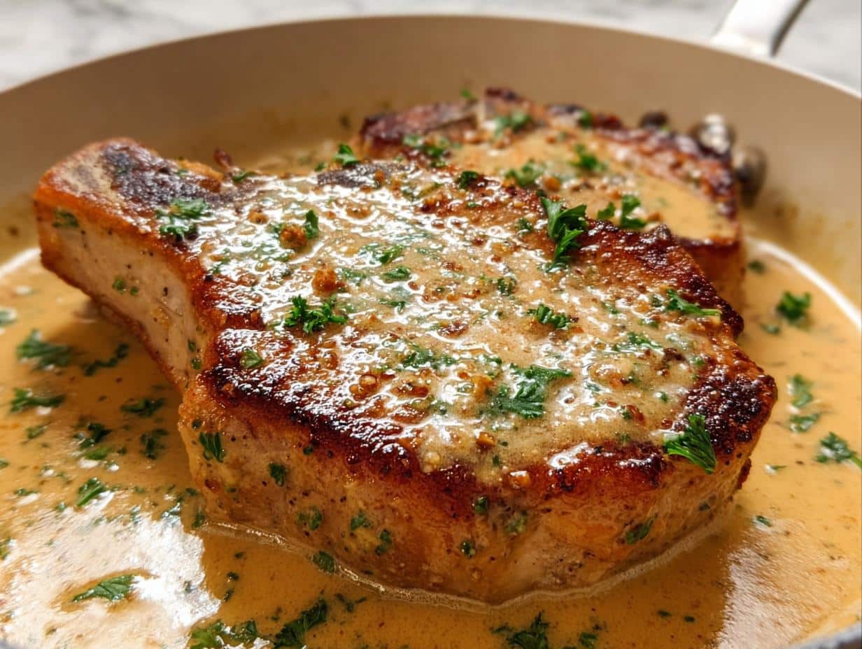 Garlic Parmesan Pork Chops: 35 Min Tender Meal - Garlic Parmesan Pork Chops - additional detail