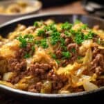 Ground Beef Cabbage Skillet