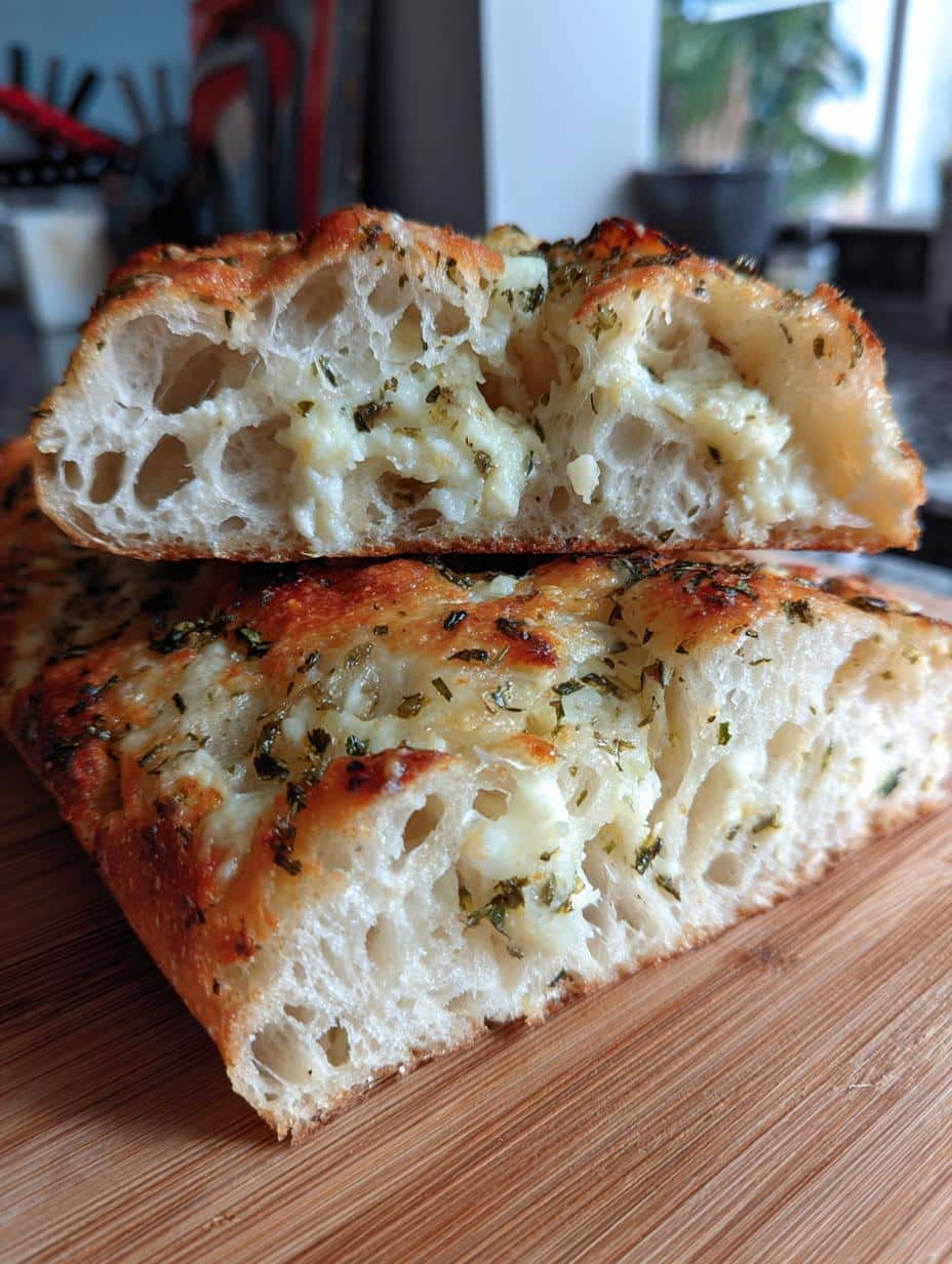 Italian Herbs and Cheese Bread - detail 2