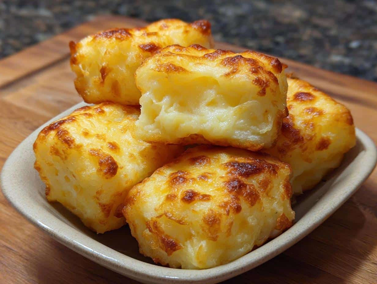 Mashed Potato Cheese Puffs